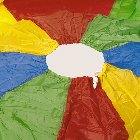 Fallskärm äldrevård 1,85 m/diameter 8 handtag - Bild 2