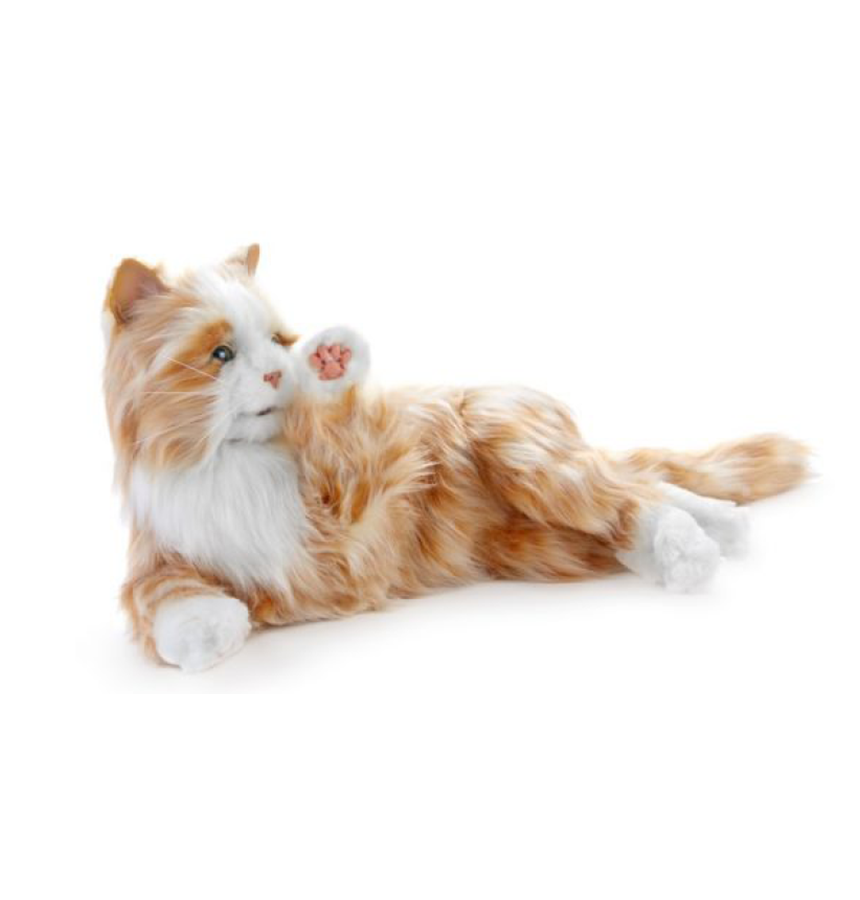 terapikatt orange robot katt Mentex 3