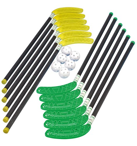 Innebandyset 95cm 6 pers
