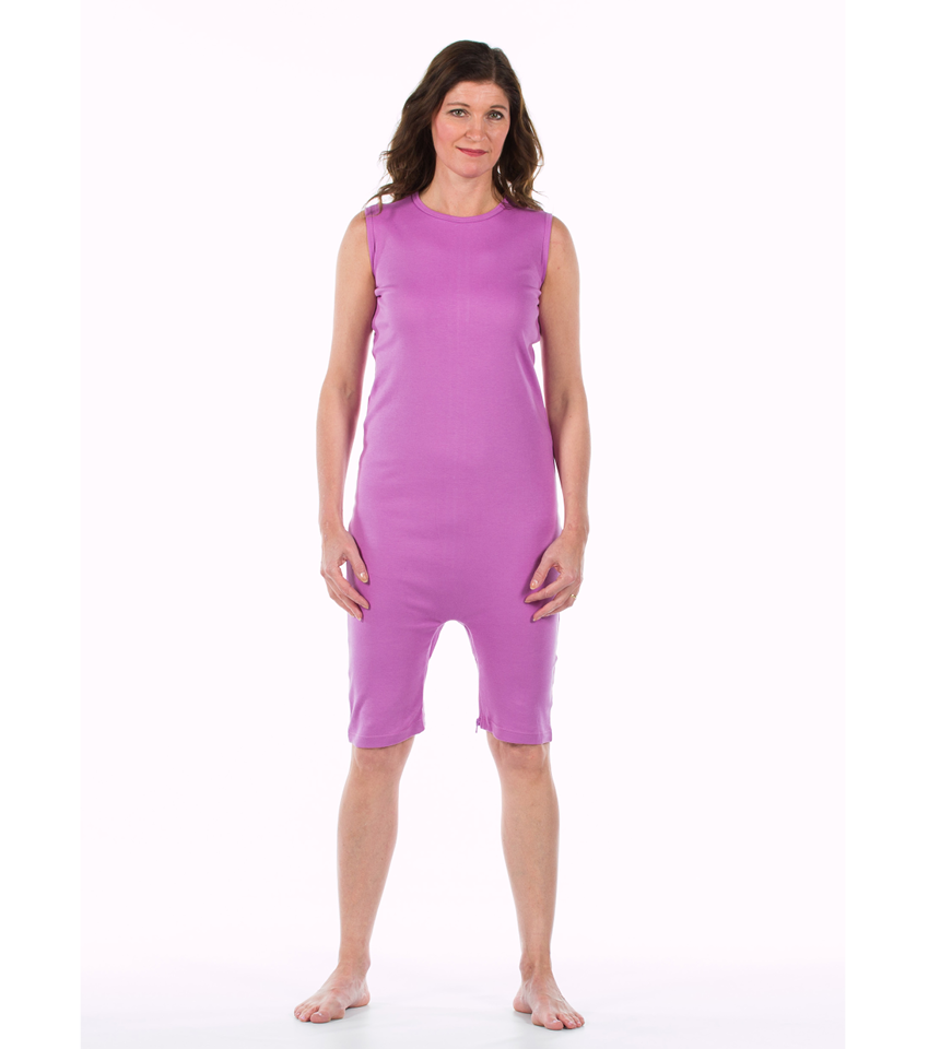 Overall unisex utan ärm med dragkedja i gren och rygg 2050 - Bild 4