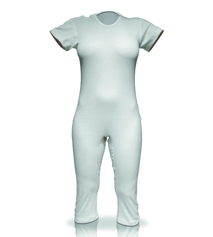 Nattdräkt öppning axel långa ben demens 6202