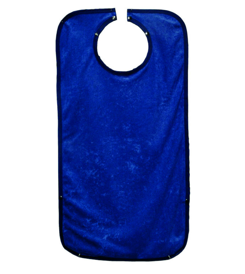 haklapp vuxen blå velour 7504