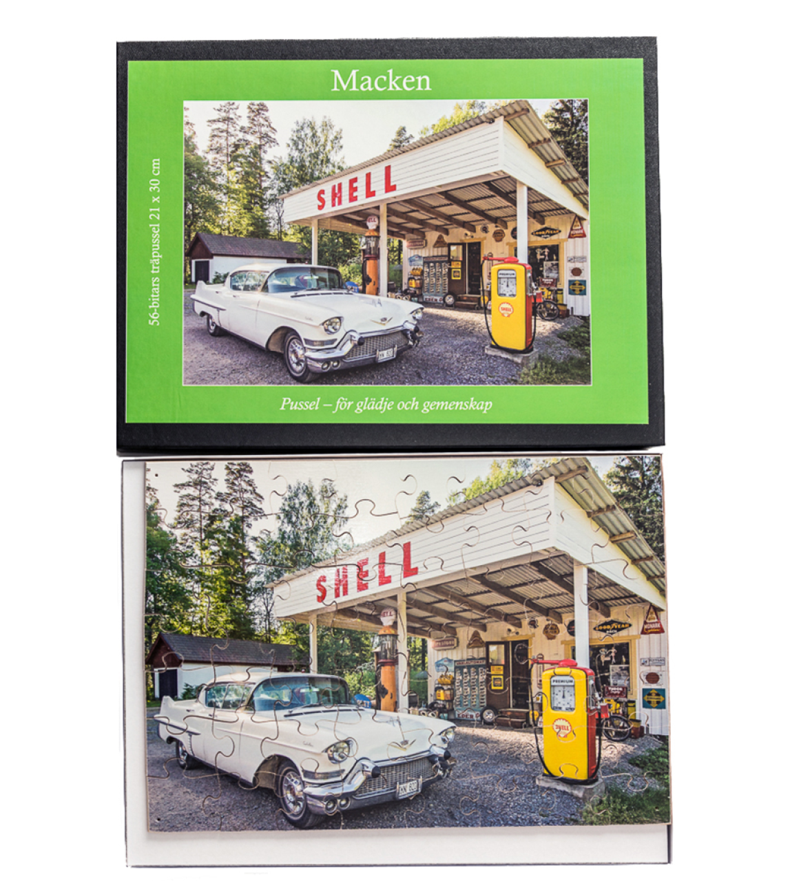 Pussel för vuxna och äldre 56 bitar Macken