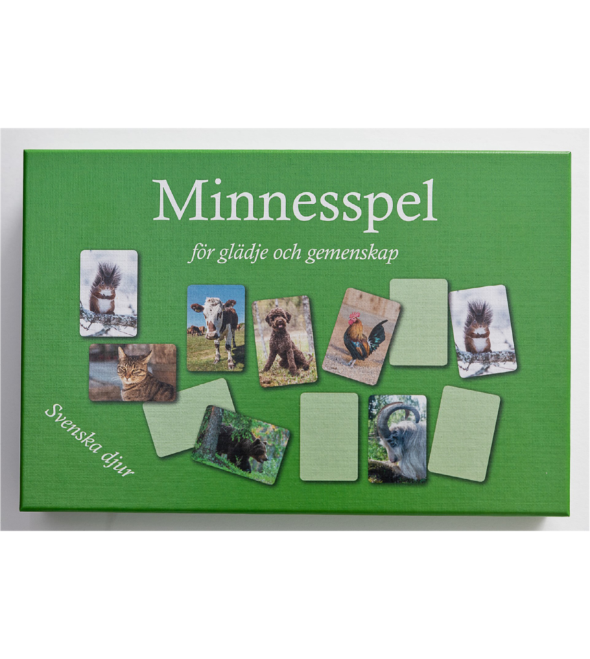 minnesspel svenska djur