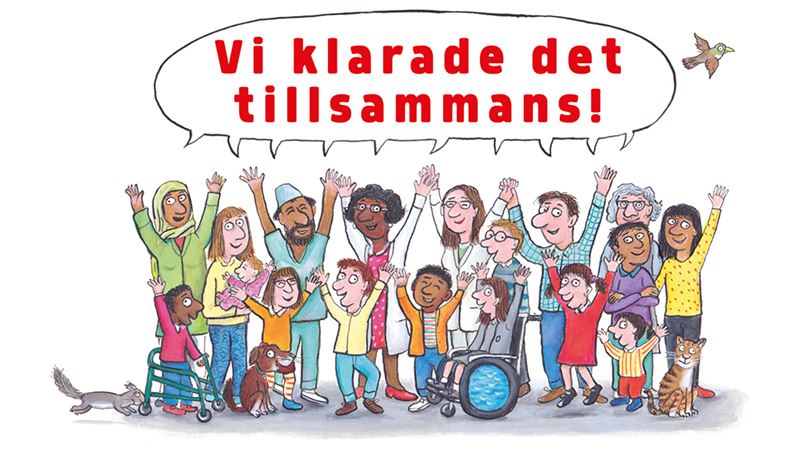 Corona gratis böcker – pratar om viruset på enkelt språk