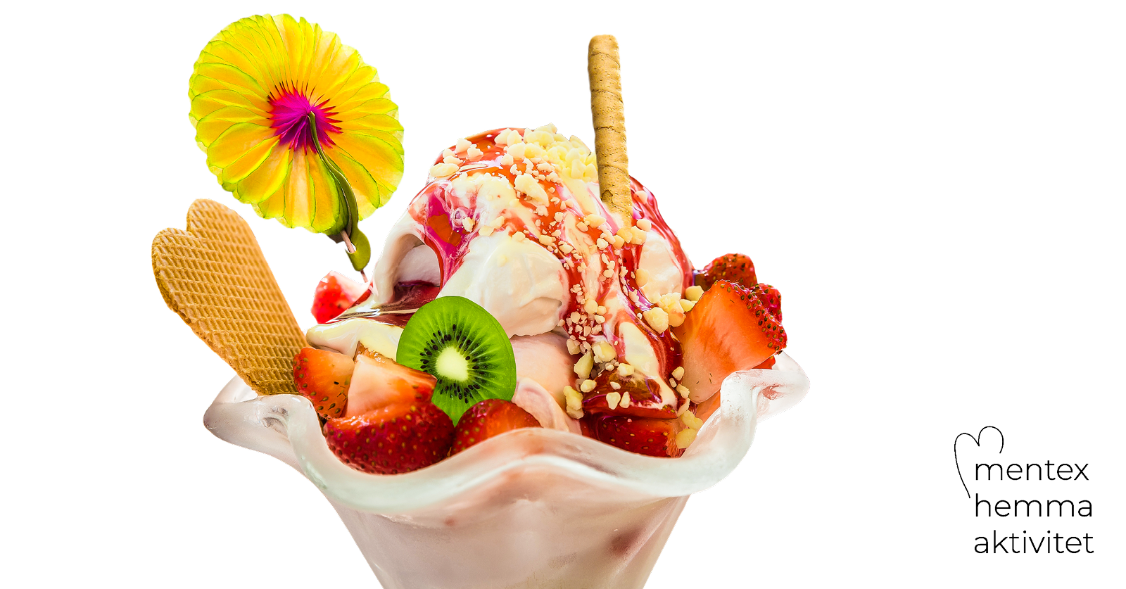 Hemma aktivitet : Skapa en glassdessert