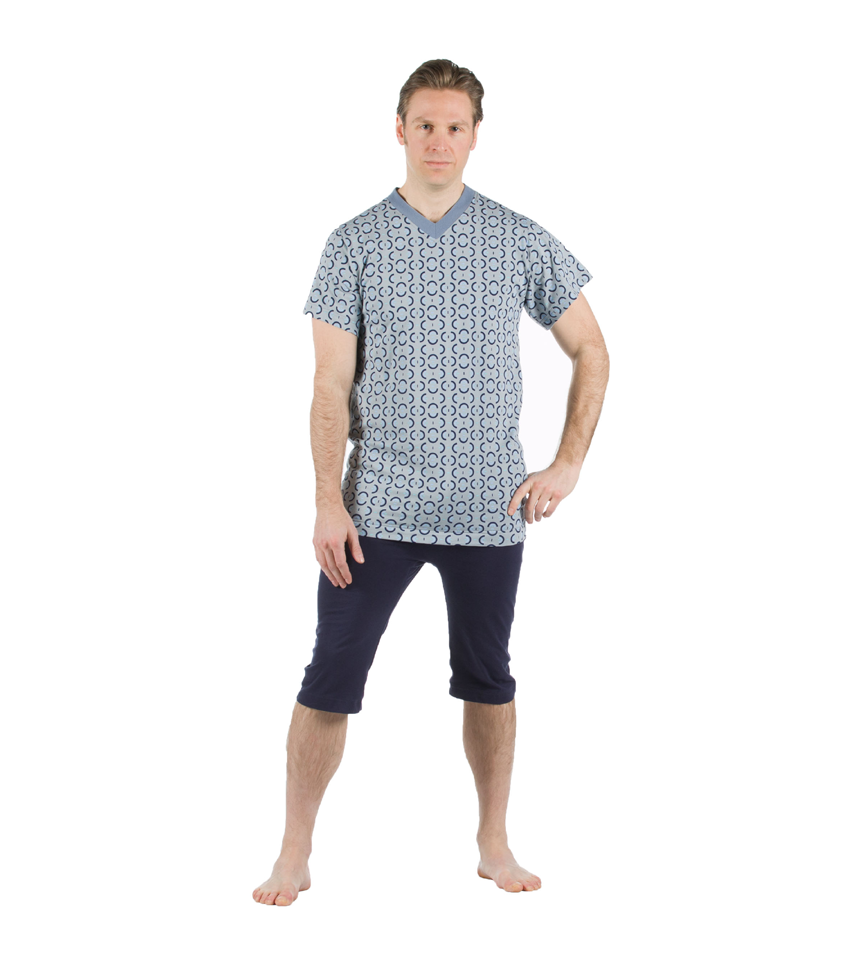 Herroverall pyjamas med dragkedja i ryggen 400 1055