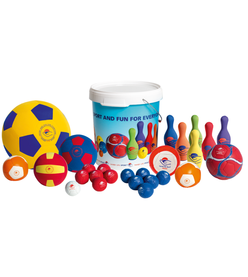 Aktivitetsset boccia bowling bollar äldre vårdhem