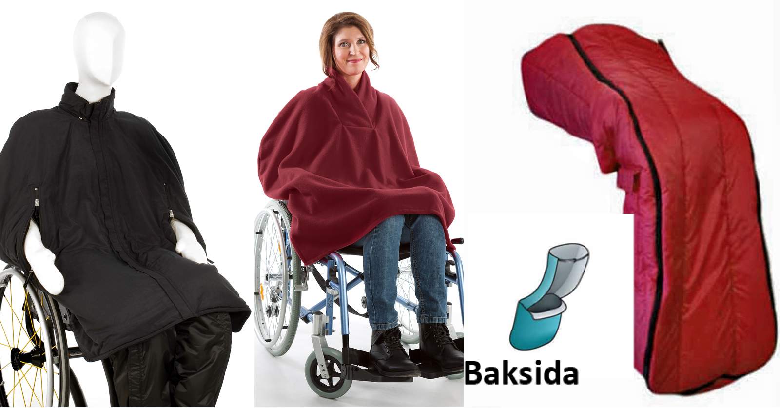 Rätt enkelt klädd för utevistelse i rullstol