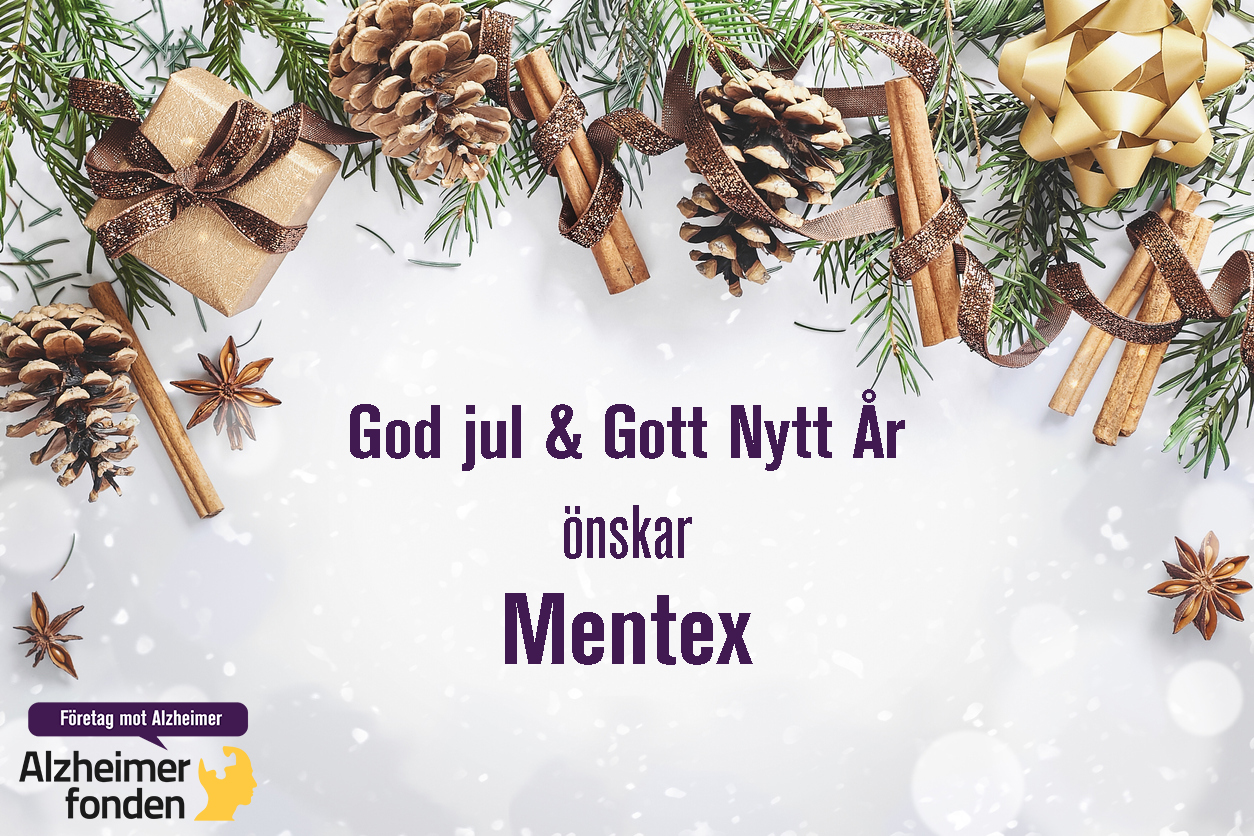 Önskar dig God Jul tillsammans med Alzheimerfonden