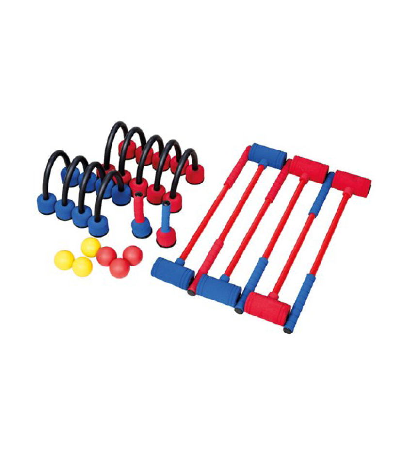 Krocket i skum inomhus