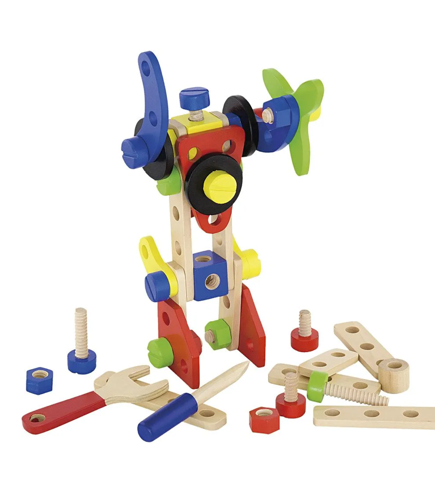 konstruktionsklossar 908495 bygga flitiga fingrar skruva händig snickare