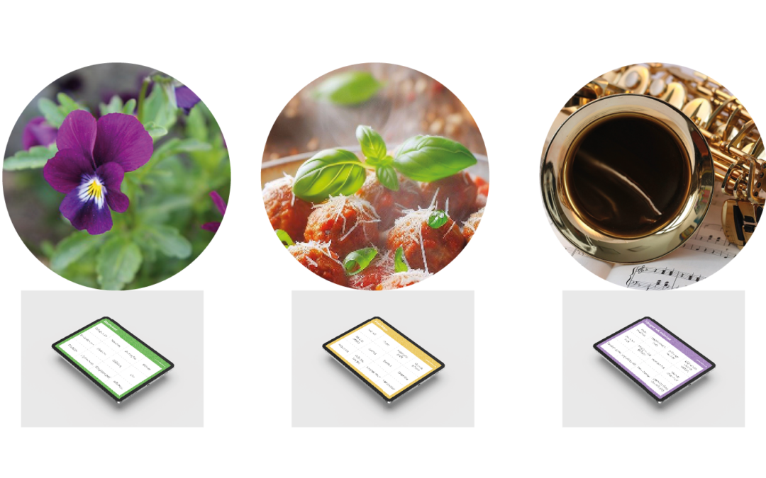 Nyheter hos Mentex – bingo mat , blommor , sånger