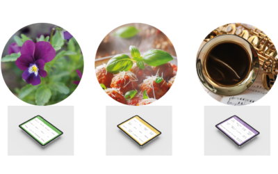 Nyheter hos Mentex – bingo mat , blommor , sånger