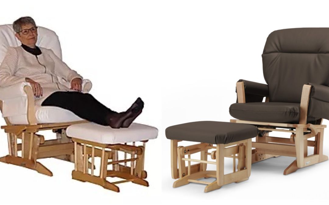 Möbler för äldre – gungstol