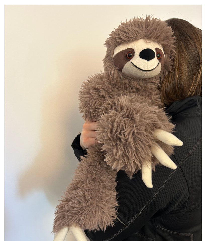 Sengångare tyngddjur jättestor tung mysig i famn