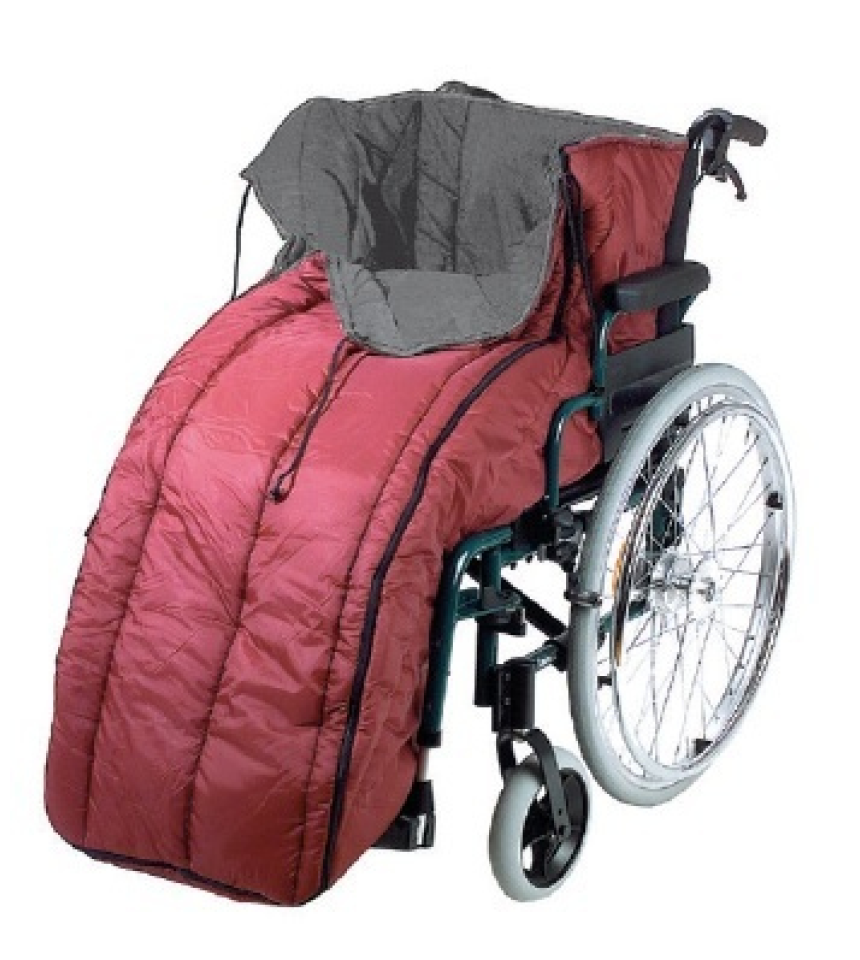 påse Thermo vinröd moritz rullstol