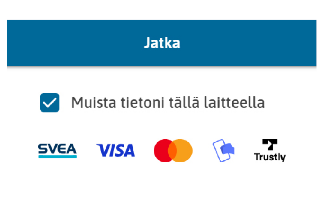 Nu kan du betala med Svea på mentex.fi !