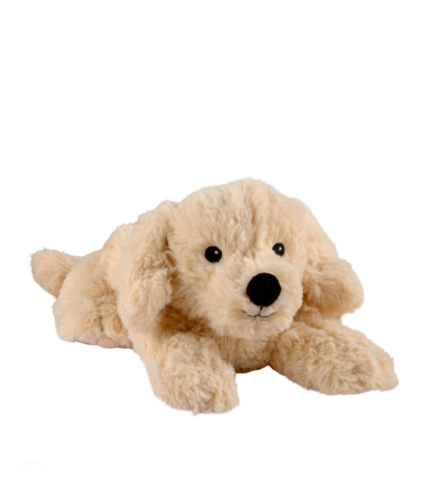 värme djur liten ljus hund golden uttagbar fyllning warmies