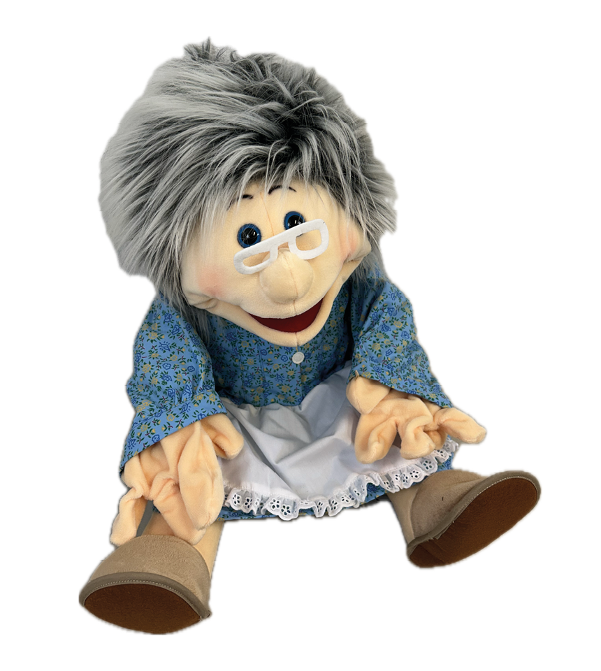 Handdocka Living Puppets mormor