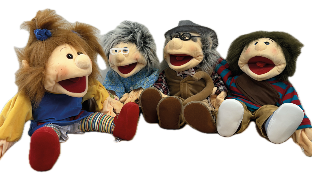 Handdockor från Living Puppets