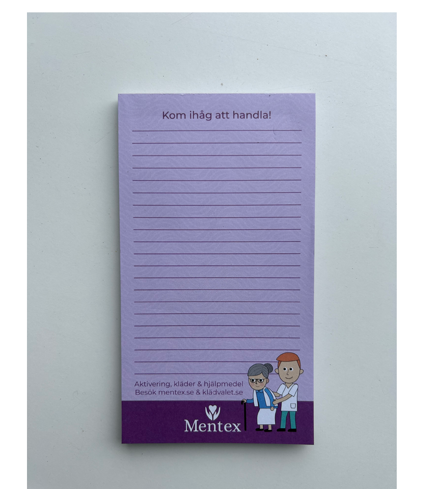 block med magnet mentex anteckningsblock 2